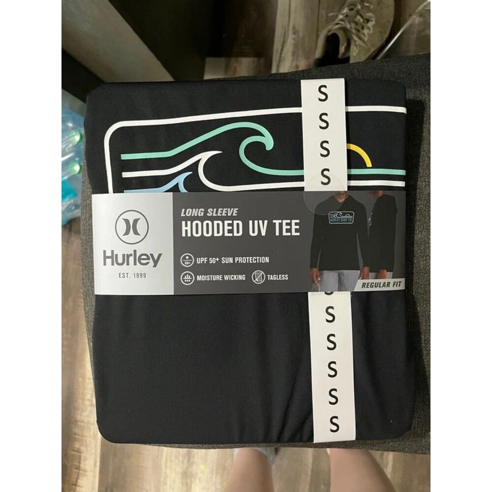Hurley hooded uv long sleeve